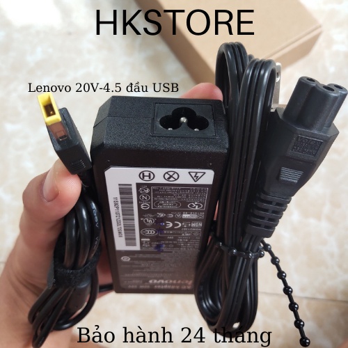 Sạc Laptop Lenovo 20V-3.25A 65W đầu USB Lenovo T440 E531 g40-70 g50-70 G500 T540 G400 G410 G500 yoga s1 14 15 260