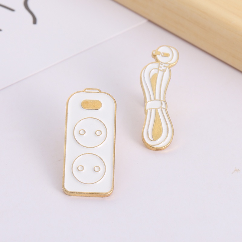 Ghim cài áo tráng men họa tiết hoạt hình đáng yêu