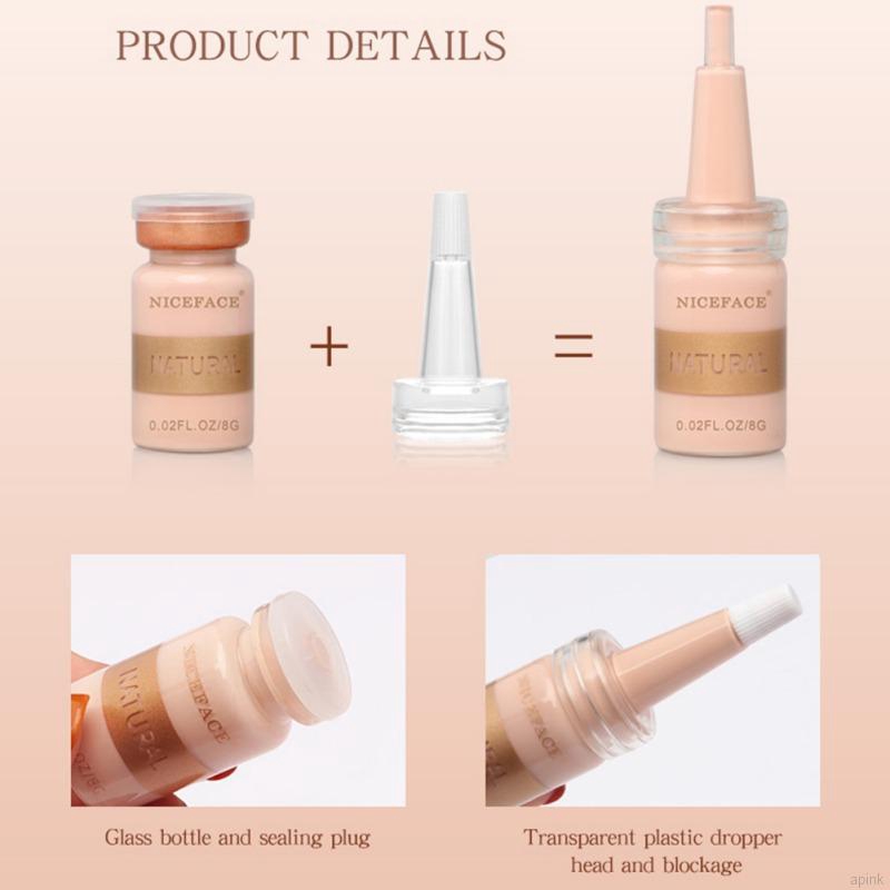 [Hàng mới về] Kem nền NICEFACE che khuyết điểm dưỡng ẩm và giấu lỗ chân lông làm sáng da | BigBuy360 - bigbuy360.vn