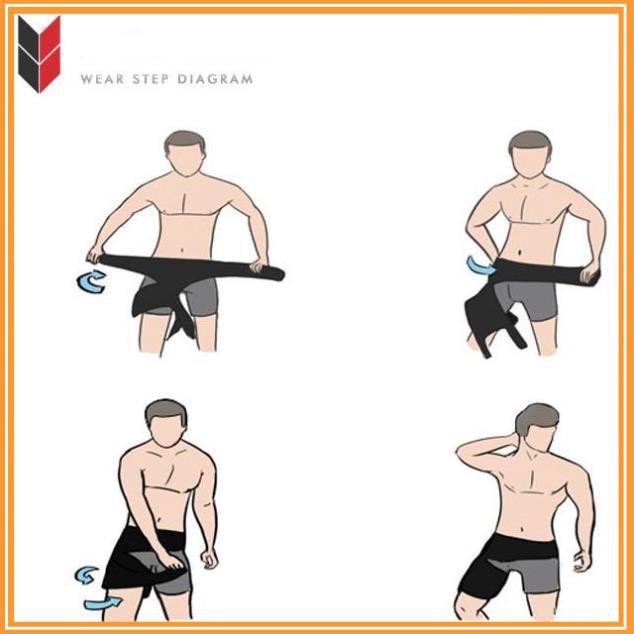 Đai cuốn đùi - bụng chống căng cơ, đai ống chân thể thao chuyên gym chính hãng AOLIKES AL 7958 - 7956 - 1 chiếc