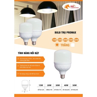 Bóng led trụ 20w HC Lighting
