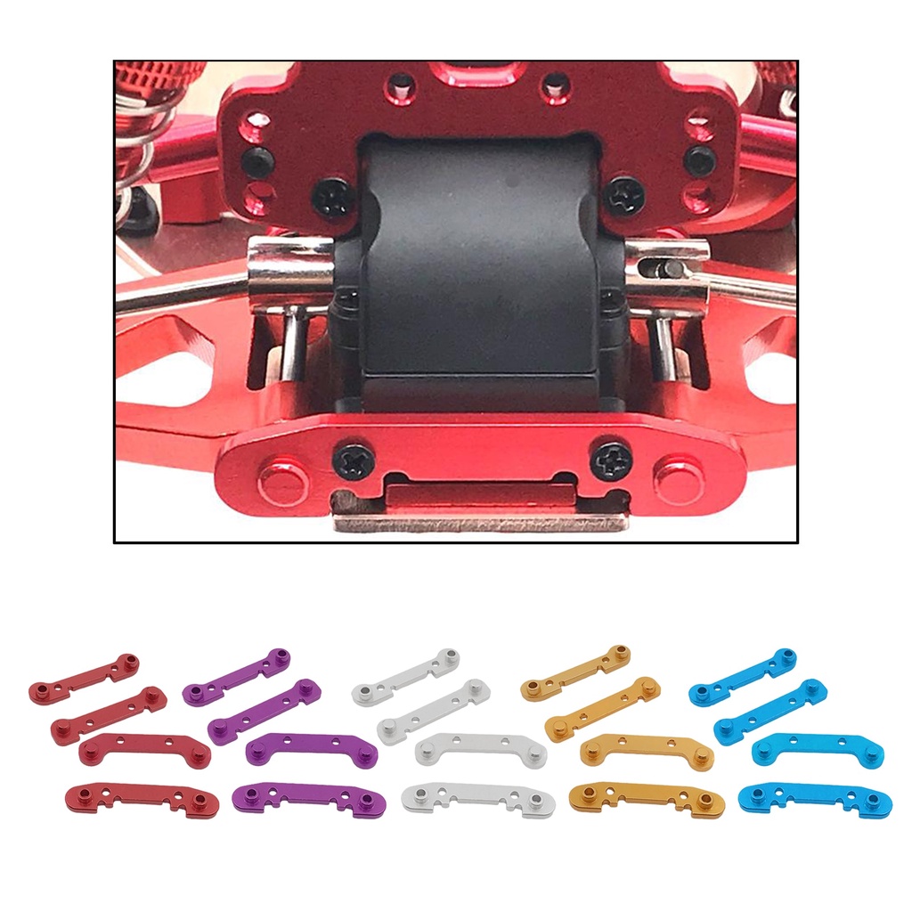 4 cái Nâng cấp Cánh tay đu bằng kim loại gia cố RC Xe mô hình thay thế Bộ cho 1:14 Wltoys 144001 Bộ phận phụ kiện