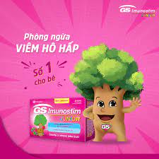 GS Imunostim Junior - Tăng cường sức khỏe đường hô hấp