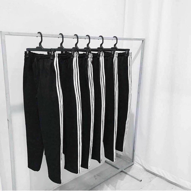 Quần Jogger thể thao không bo 2 sọc CVDP MT286