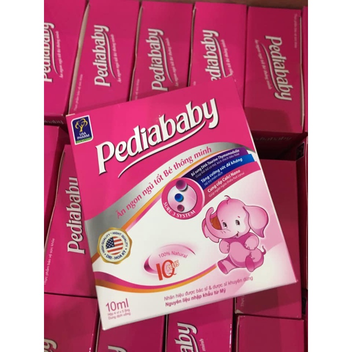 PEDIABABY ăn ngon ngủ tốt giúp bé thông minh (Hộp 20 ống )