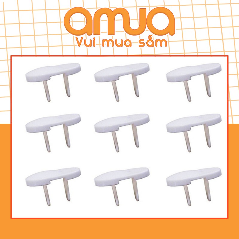 Nút bịt ổ điện 2 chân an toàn cho bé combo