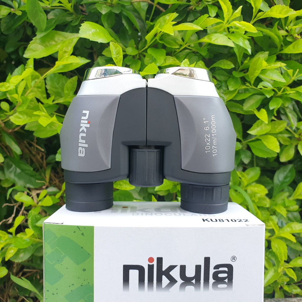 Ống nhòm 2 mắt Nikula 10x22 cao cấp, giá rẻ - Ống nhòm mini chuyên dụng đi săn, du lịch, dã ngoại - Nhìn xa sắc nét | BigBuy360 - bigbuy360.vn