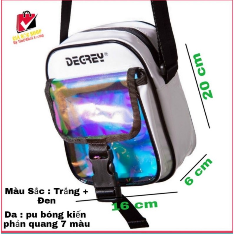 TÚI ĐEO CHÉO DEGREY THỜI TRANG SEASON1 CÓ 2 MÀU CHÍNH. ĐEN. TRẮNG. TA020