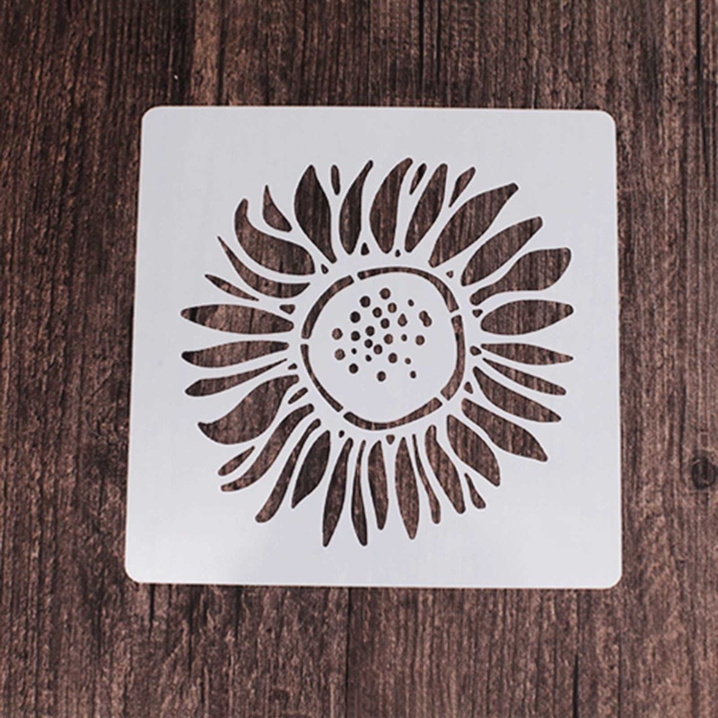 Set 9 Khuôn Cắt Giấy Làm Từ Kim Loại Hình Hoa Lá Trang Trí Scrapbook