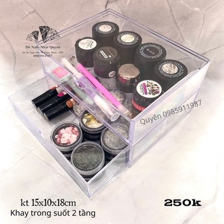 khay 3-5tầng - đồ nails nhật quyên
