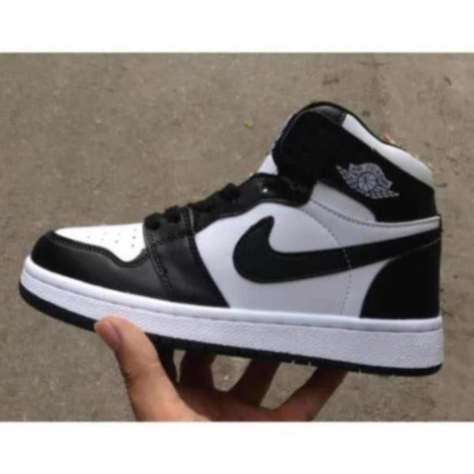 [Tặng Box/bill] Giày thể thao J0RDAN Đen trắng cao cổ | BigBuy360 - bigbuy360.vn