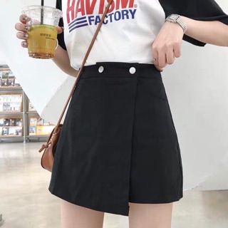 Quần giả chân váy đính 2 cúc