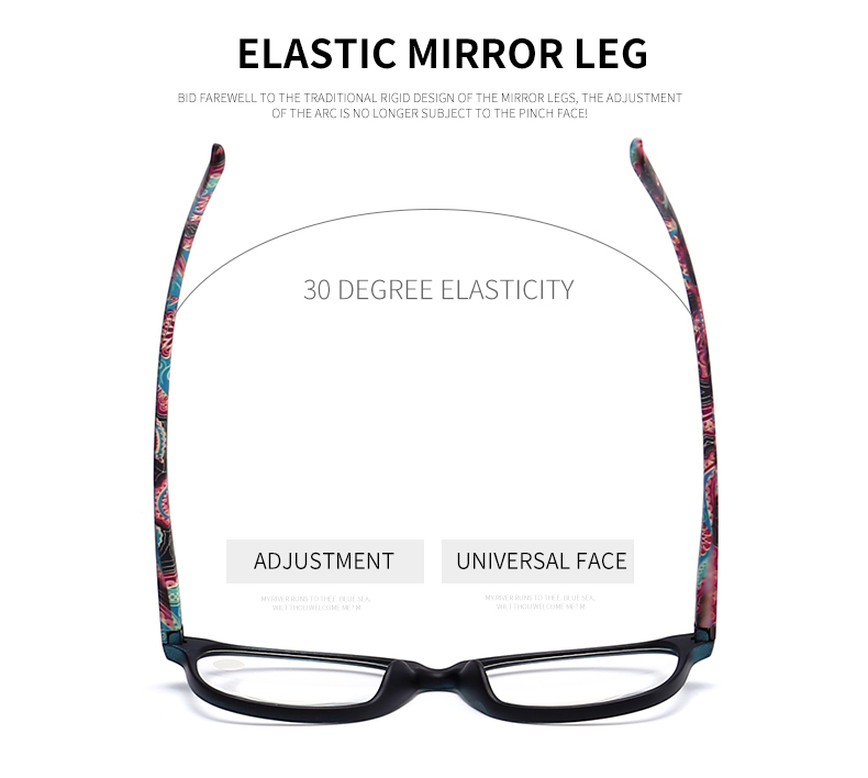 Kính đọc sách mới chống ánh sáng xanh chống bức xạ Kính đọc sách Resin HD Kính đọc sách của nam giới + 100, + 150, + 200, + 250, + 300, + 350, + 400