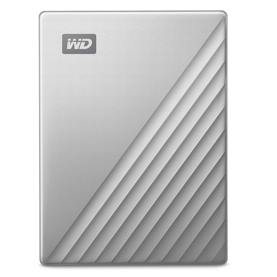 Ổ cứng di động HDD Western My Passport Ultra 2TB / 4TB cổng typeC 3.1 (Bạc) - Nhất Tín Computer