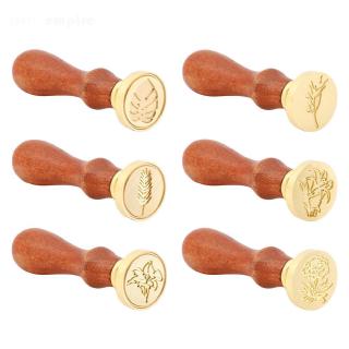 Con Dấu Sáp Cán Gỗ