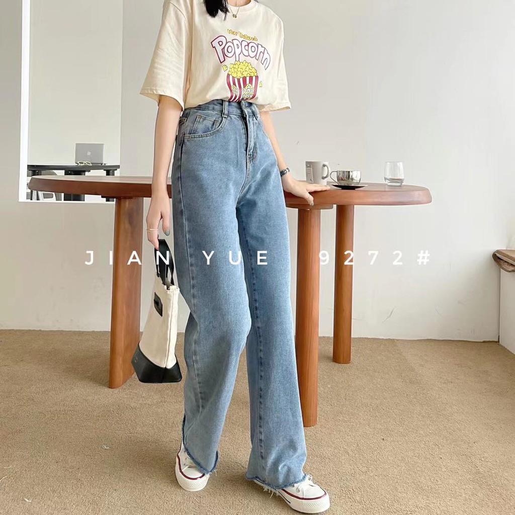 QUẦN JEAN SUÔNG TUA RUA GẤU QS9272