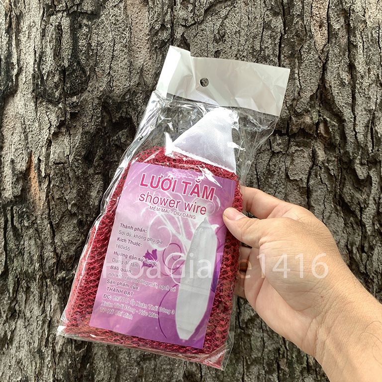 Lưới Tắm Chà Lưng