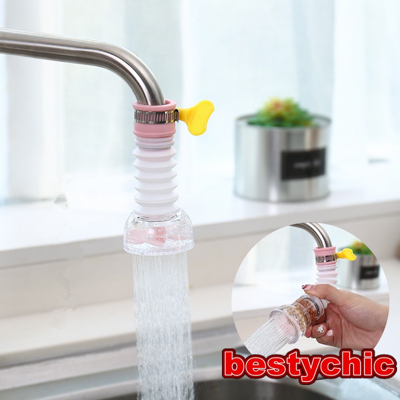 Đầu Lọc Vòi Nước Nhà Bếp Xoay 360 Độ Chống Văng Nước