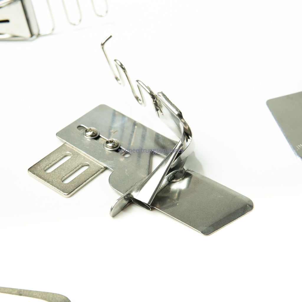 cữ viền DAYU 124 gập đôi viền chun , thun viền chăn ga , viền chun kẹp máy may 1 kim công nghiệp jack , siruba , juki ..