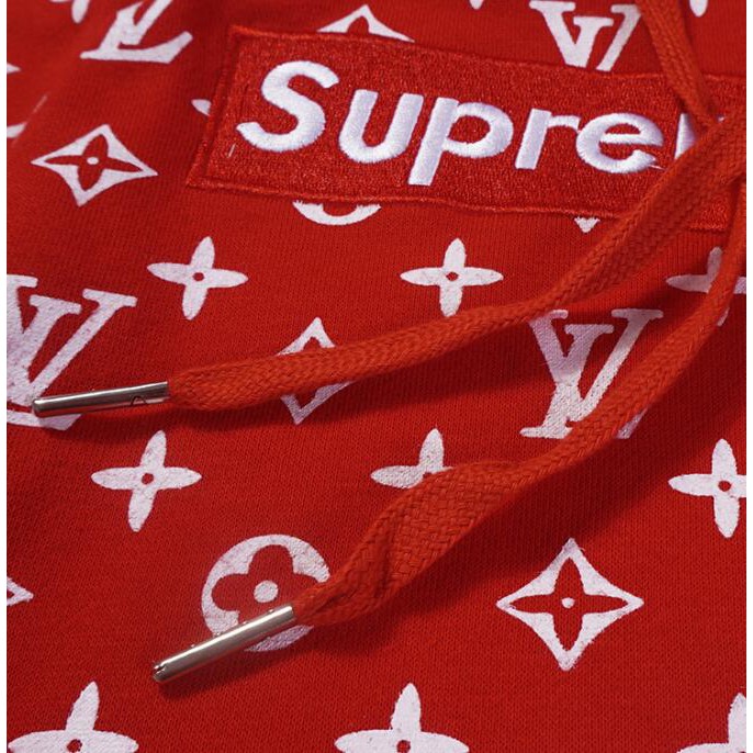 Áo Hoodie Cotton Thêu Chữ Supreme Thời Trang Cho Nam Nữ | BigBuy360 - bigbuy360.vn
