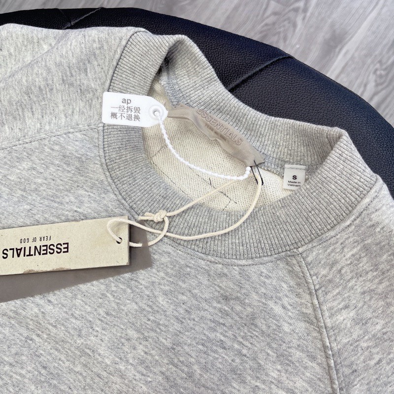 Áo Sweater FOG Fear of God ESSENTIALS CREWNECK Dark Oatmeal Sweatshirt