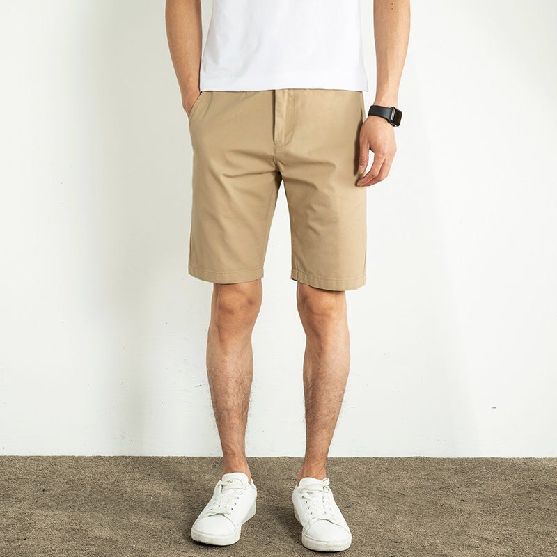 Quần Short Nam Kaki Gman Chất Cotton Mềm Mại, Co Giãn, Thiết Kế Basic Trẻ Trung (QSKK)