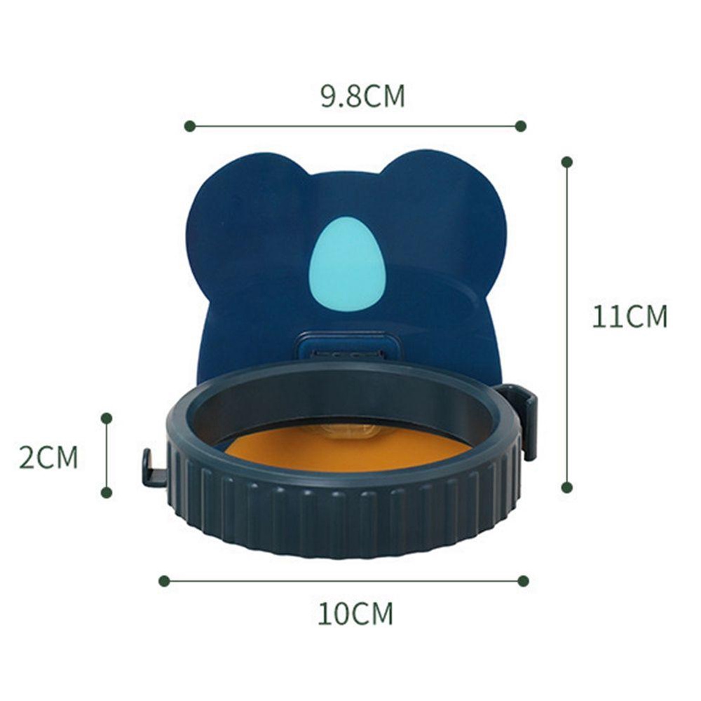 ELEGANT Giá Đỡ Máy Sấy Tóc Gắn Tường Tiết Kiệm Không Gian Họa Tiết Hoạt Hình