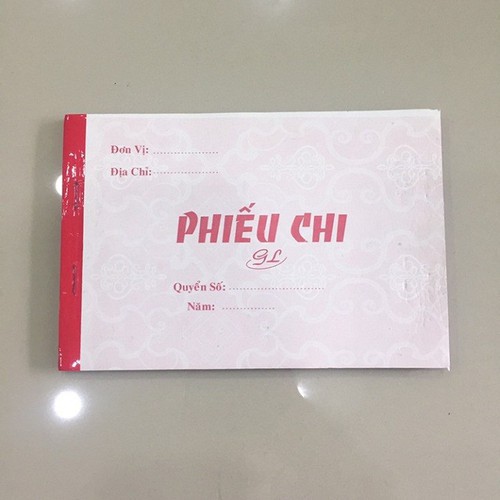 Phiếu chi 2 liên, 3 liên -13 x 19cm