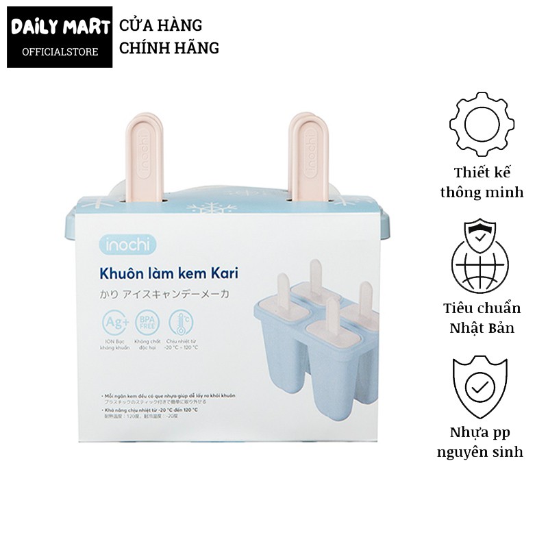 Khuôn Kem, Khuôn Làm Kem Que Mùa Hè Tiêu Chuẩn Nhật Bản KARI Inochi | BigBuy360 - bigbuy360.vn