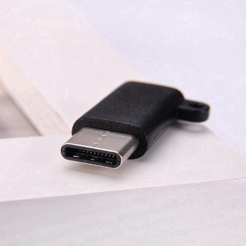 Micro USB Female to USB 3.1 Type-C Male Sync Data Cable Converter Adapter