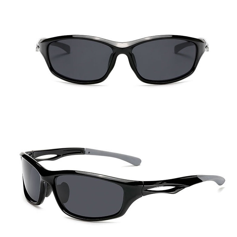 Kính Râm Chống Tia UV400 Màu Bạc Phong Cách Thể Thao Thời Trang Mới Cho Nam Và Nữ