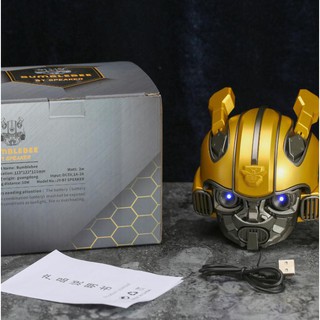LOA BLUTOOTH ĐẦU BUMBLEBEE IRON MAN OPTIMUS CÓ LED CỰC ĐỘC ĐÁO