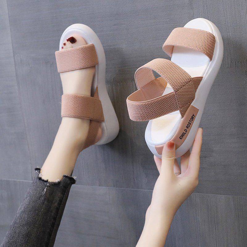 Dép xăng đan Giày Sandal Thể Thao Đế Mềm Thời Trang Mùa Hè Phong Cách Hàn Quốc