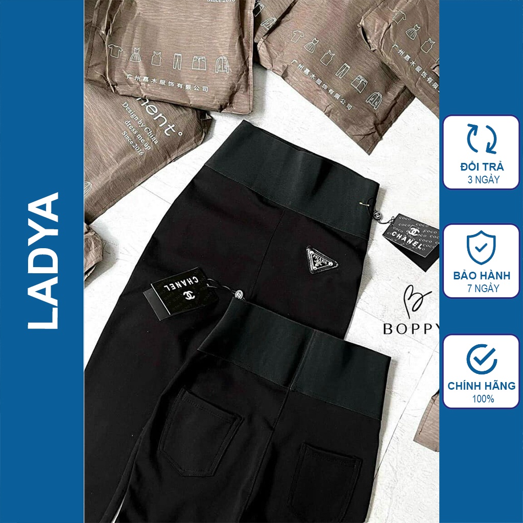 Quần legging cạp cao gen bụng thời trang nữ LADYA STORE M6004
