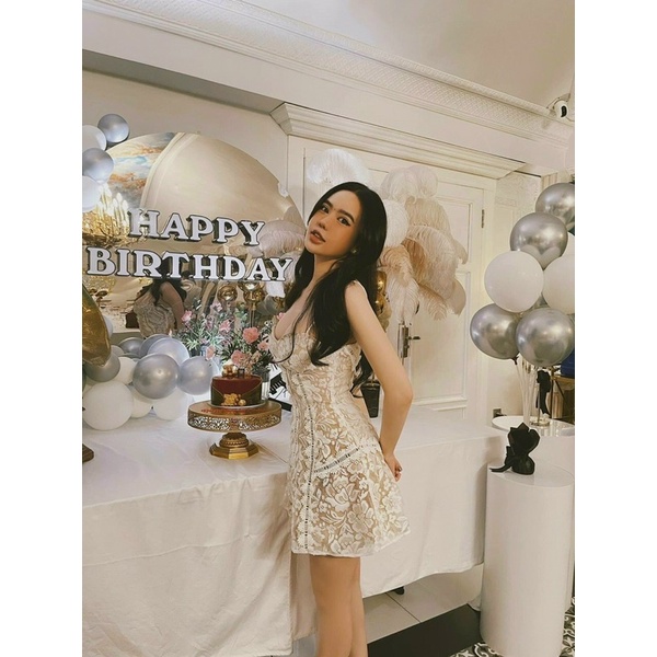 ĐẦM 2 DÂY XÔ REN NỔI