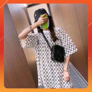 Áo Thun Unisex chữ NY nam/nữ đan fom thụng Áo Phông Thời Trang Logo NY hot hit