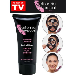 Kem lột mụn california charcoal