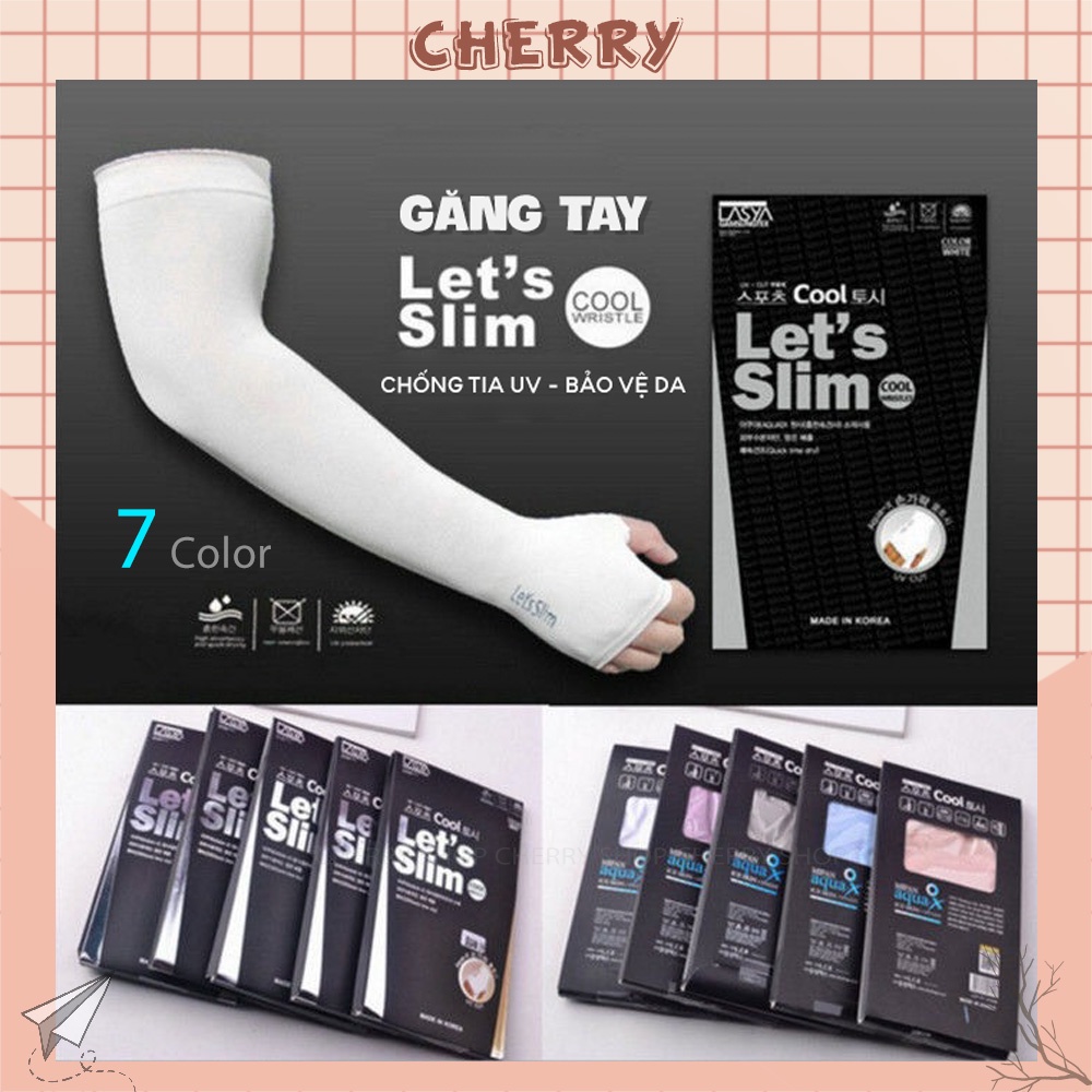 Găng tay chống nắng nam nữ bao tay đi nắng xỏ ngón chất liệu vải mát - Cherry Shop