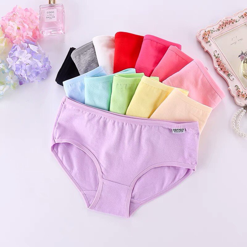 Quần Lót Nữ Cotton Trơn Quần Chíp Nữ Siêu Xinh ALALA 1678