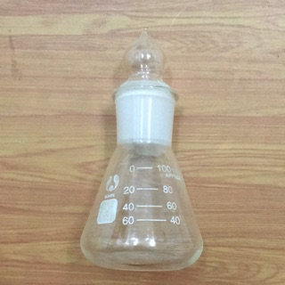 Bình tam giác nút mài 100ml