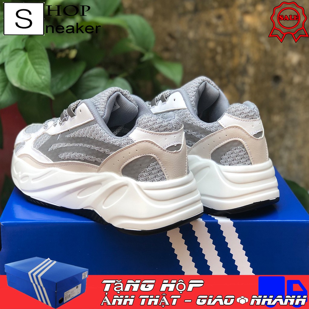 [Sale] Giày Thể Thao YZ 700 V2 Trắng Phản Quang  Đủ Size | BigBuy360 - bigbuy360.vn