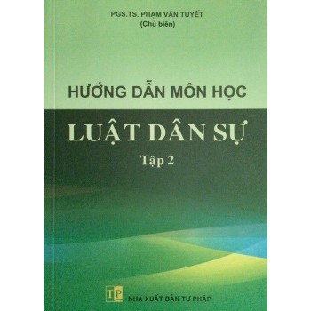 Sách - Hướng dẫn môn học luật dân sự tập 2