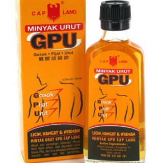 Dầu xoa bóp tinh chất gừng Indonesia
