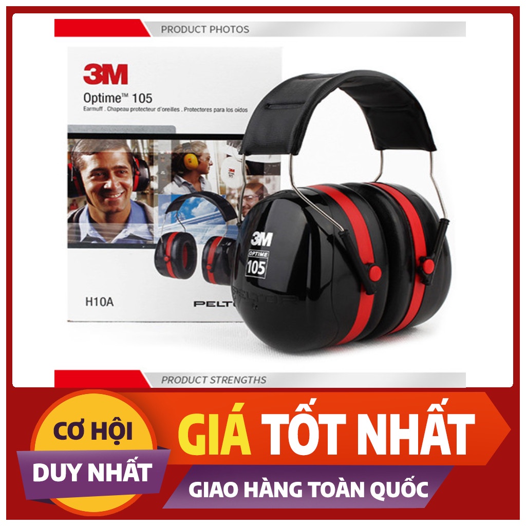 Ốp tai chống ồn 3m H10A