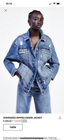 ÁO KHOÁC DENIM ZR TUỒN