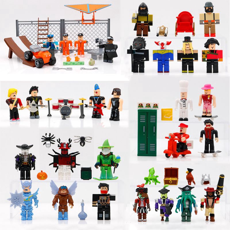 Set 6 Mô Hình Nhân Vật Roblox Dễ Thương