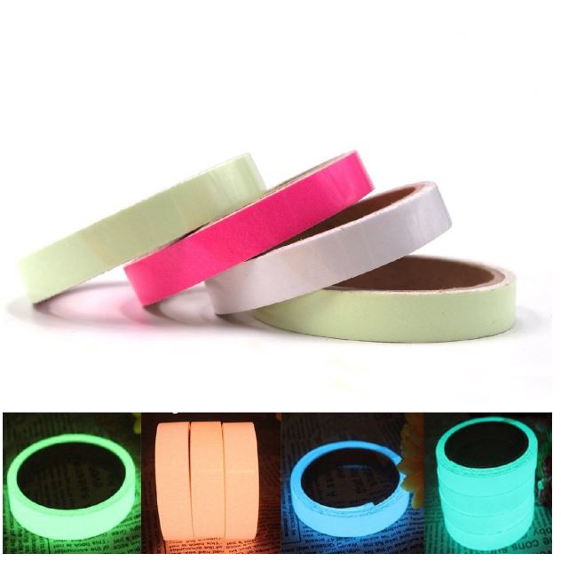 Băng keo Phát Sáng trong bóng tối (chọn màu)