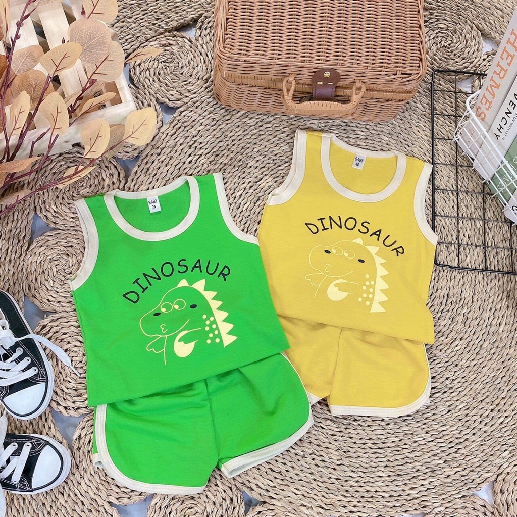 Bộ Ba Lỗ Hình Khủng Long Chất Đũi Siêu Mát Cho Bé Trai