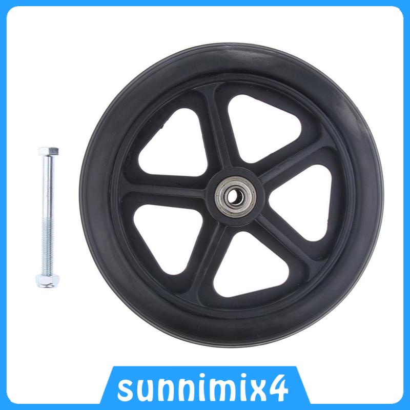 Bánh Xe Cao Su Màu Xám 200mm  H2Sports