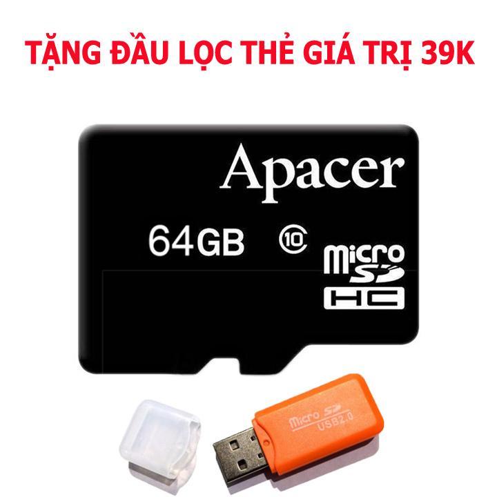 Thẻ Nhớ MicroSDHC 64GB - Chuyên dụng cho điện thoại, camera, laptop | BigBuy360 - bigbuy360.vn